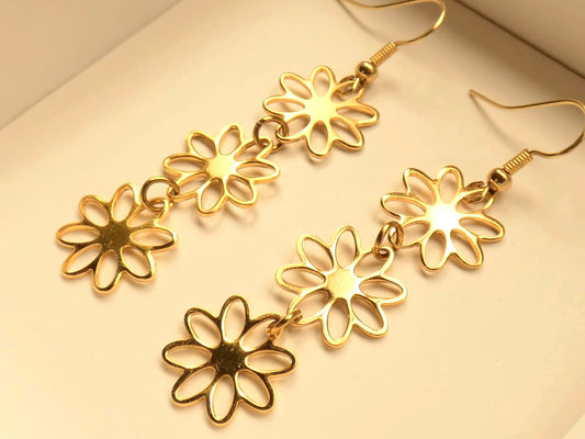 Pendientes Flores