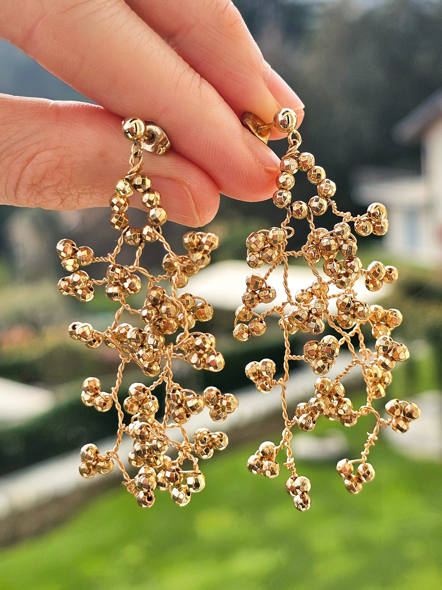 Pendientes Aurora Dorado
