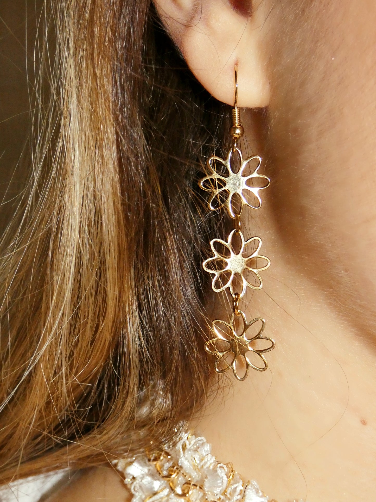 Pendientes Flores