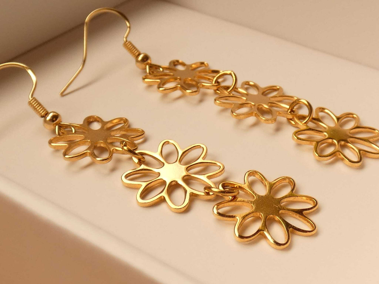 Pendientes Flores