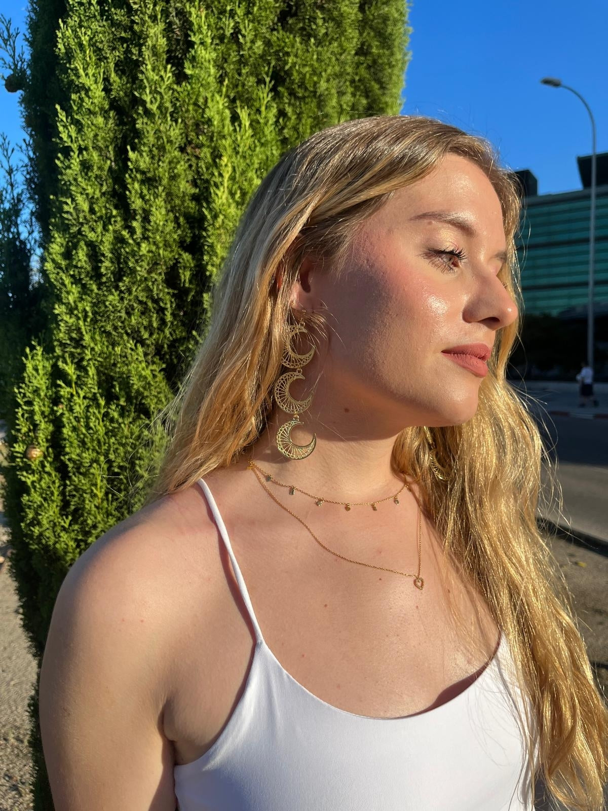 Pendientes Maxi Luna