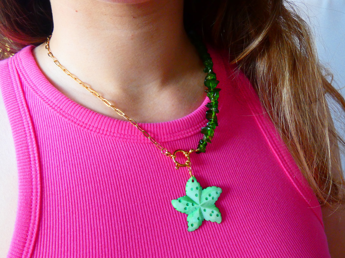 Collar Atlantis Verde