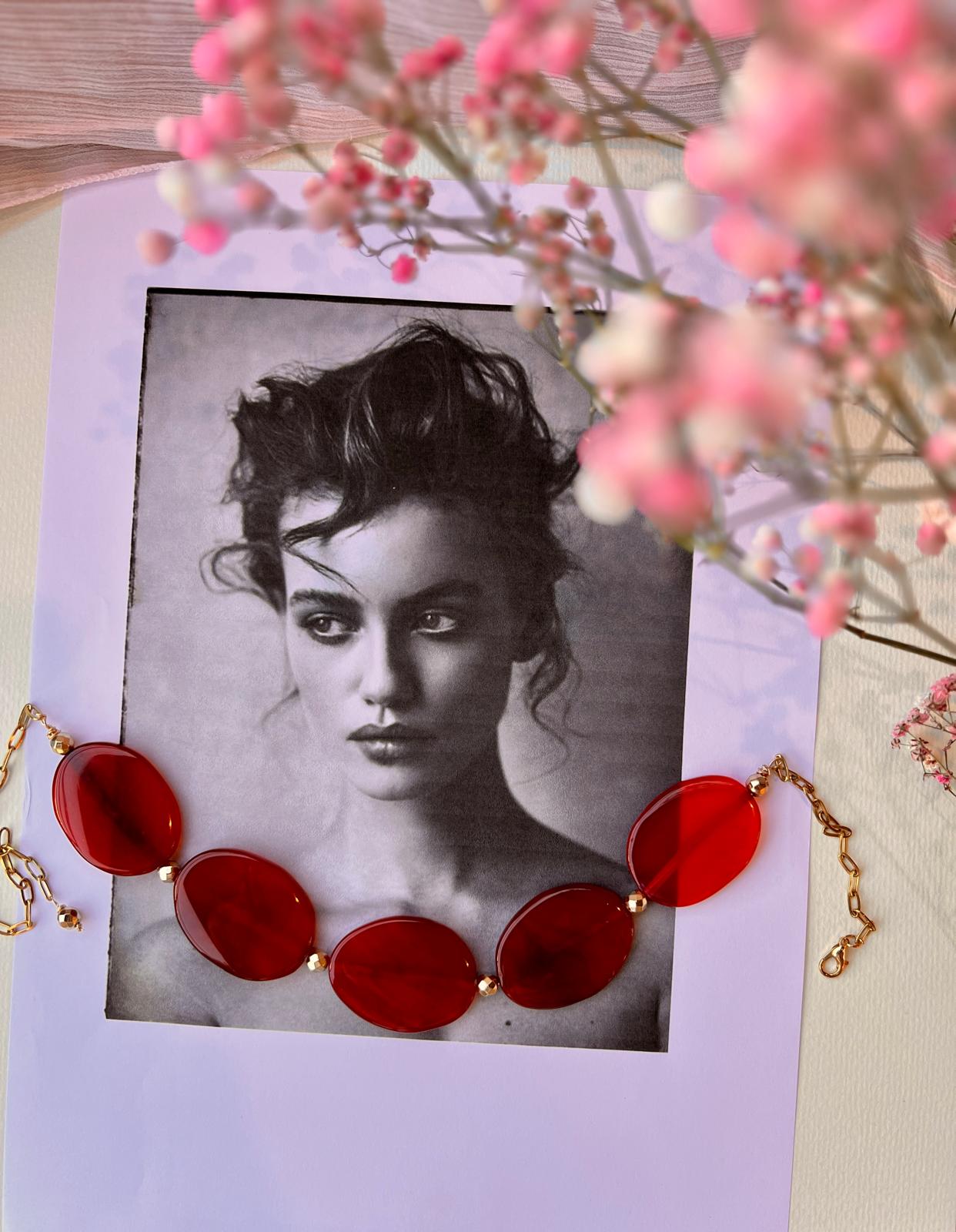 Choker Scarlet